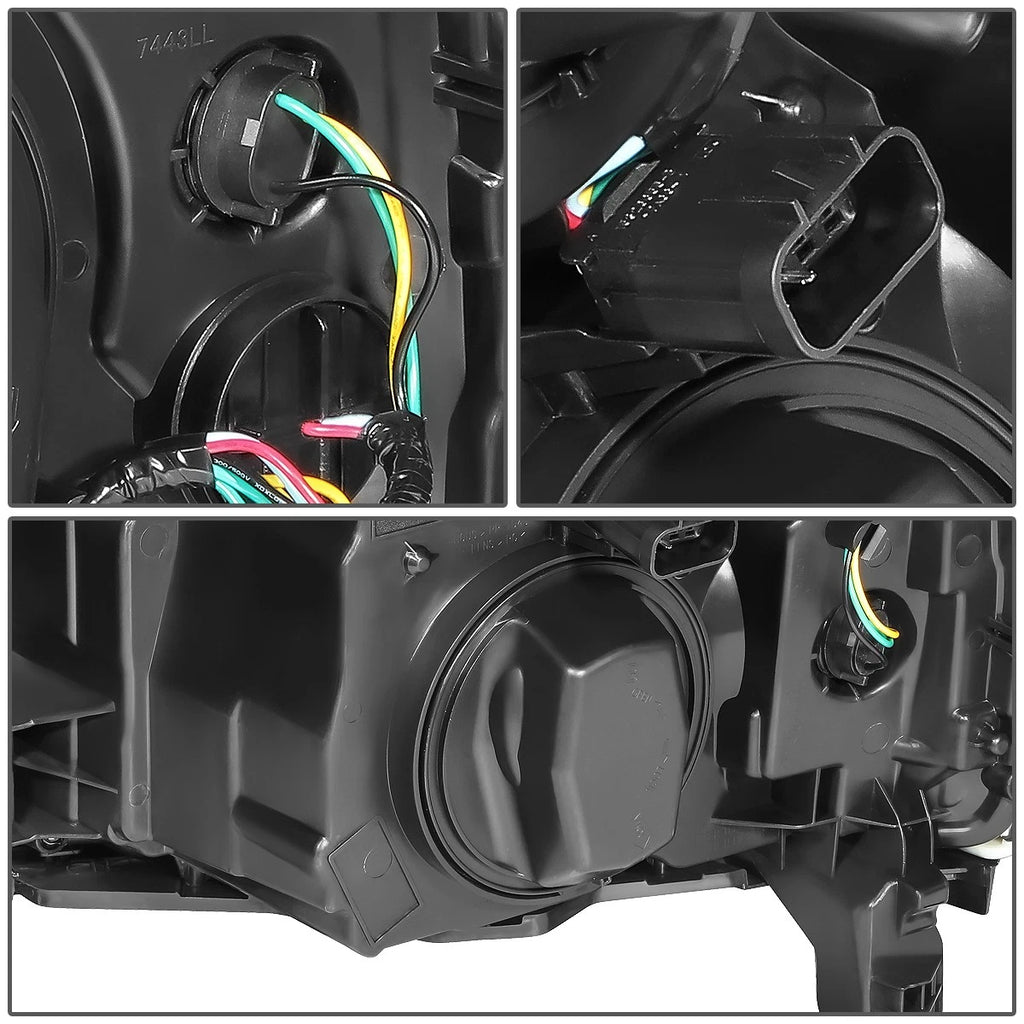 Left Side Front Projector Headlight Lamp for Silverado 2500HD 3500HD (2015–2019)