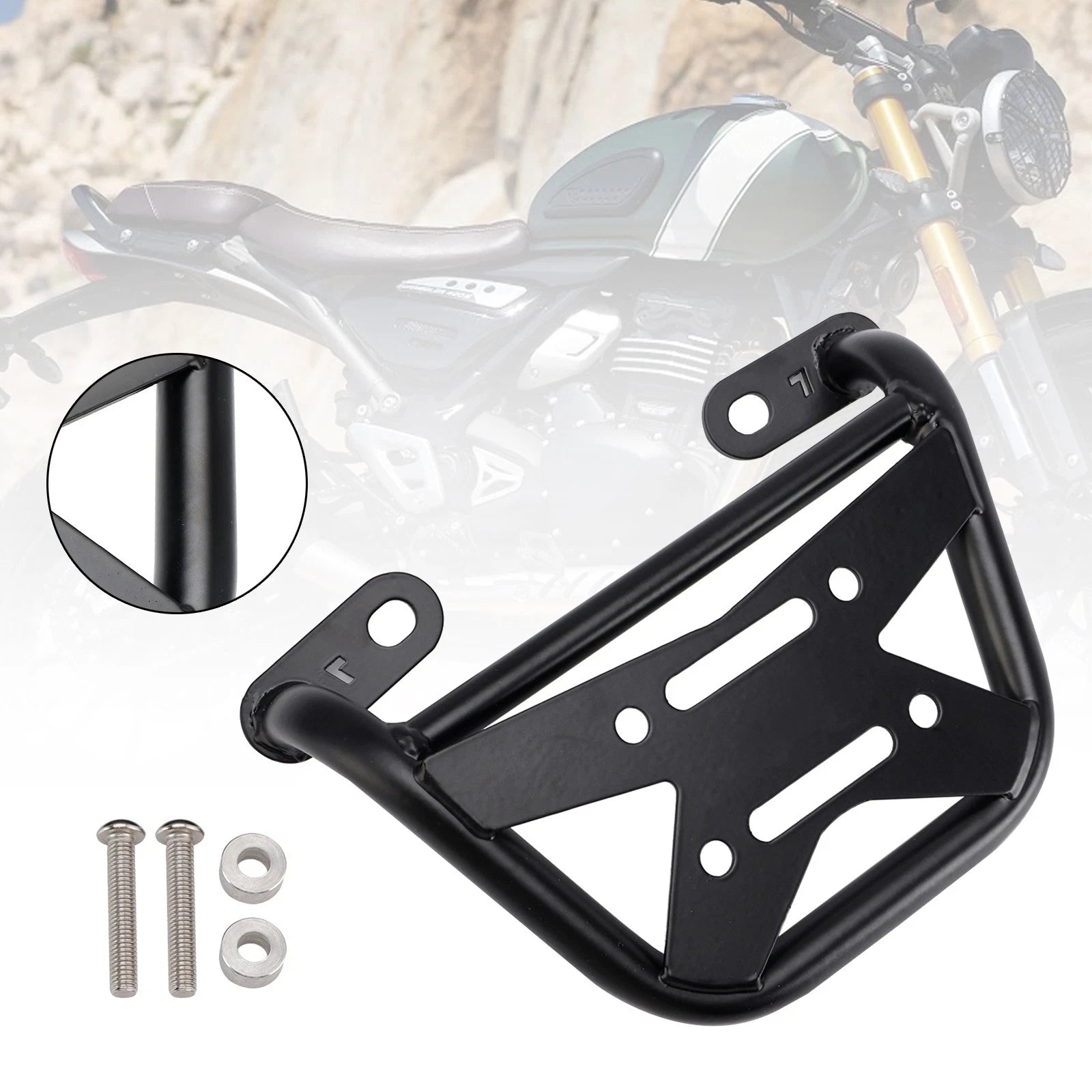 Saddlebag Support Mounting Bracket Racks Left for Scrambler 400X (2023)