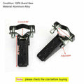 1X Universal Motorcycle Passenger Foot Peg Rear Footrest 25-28mm T9