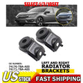 2X Upper Radiator Mount Bracket for Honda Civic (2016â2021)