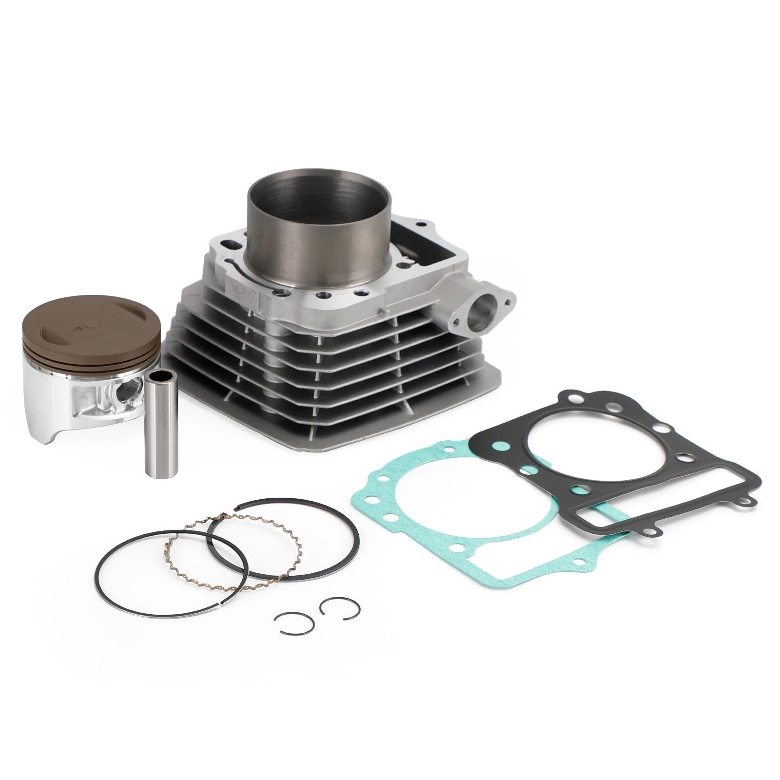 Engine Cylinder Barrel Piston Gasket Kit for Kawasaki Bayou 300 (1985–1987)