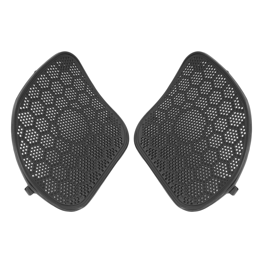 Pair Front Fairing Speaker Grille Mesh Cover for Harley CVO Road Glide (2015–2024)