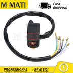 Left Handlebar Run Switch for Honda (35200-958-013, 35200-958-681, 35200-943-680)