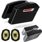 Hard Saddlebag & 6x9" Speaker for Harley Touring Road Glide (2014–Present)