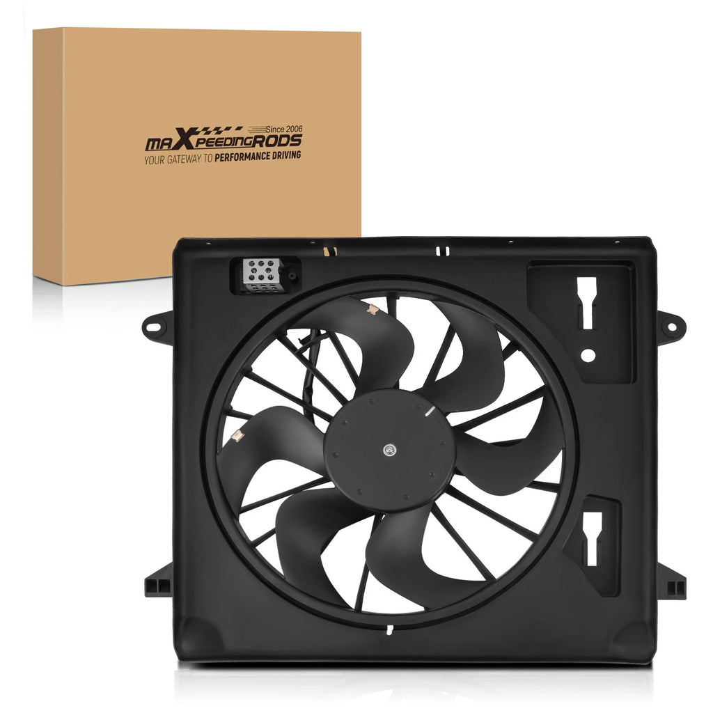 Radiator Cooling Fan Assembly for Jeep Wrangler JK V6 3.8L (2007–2011)