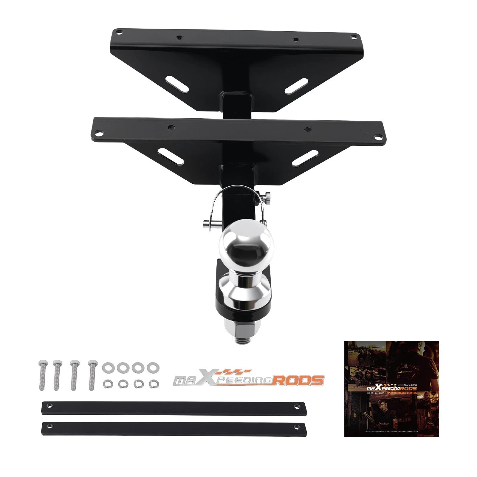 Chrome Ball Towing Kit for HD Tri-Glide/Road Glide (2011–2023)