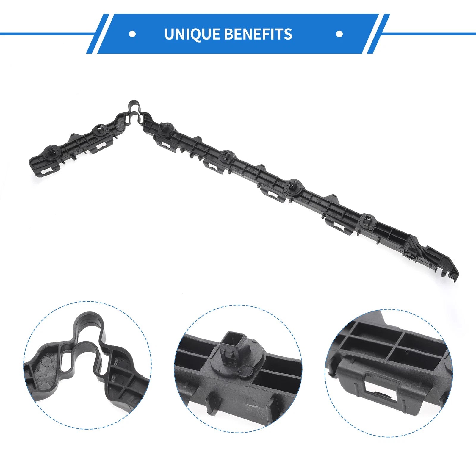 Right Rear Bumper Retainer Bracket No. 5257506110 for Toyota Camry (2014–2017)