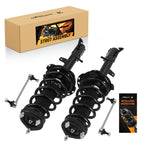 AWD Rear Struts w/ Spring Sway Bars for Toyota Highlander RX330 RX400h (2004–2007)