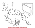 OEM HVAC Heater Hose for BMW (64216955921)