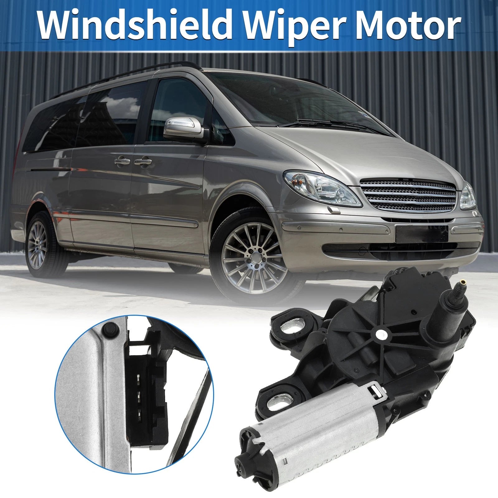 Rear Windshield Wiper Motor for Mercedes-Benz Viano (2003–2004) No. 6398200408