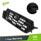 Front Upper Grille Replacement for Honda CR-V (2023–2024) Matt Black
