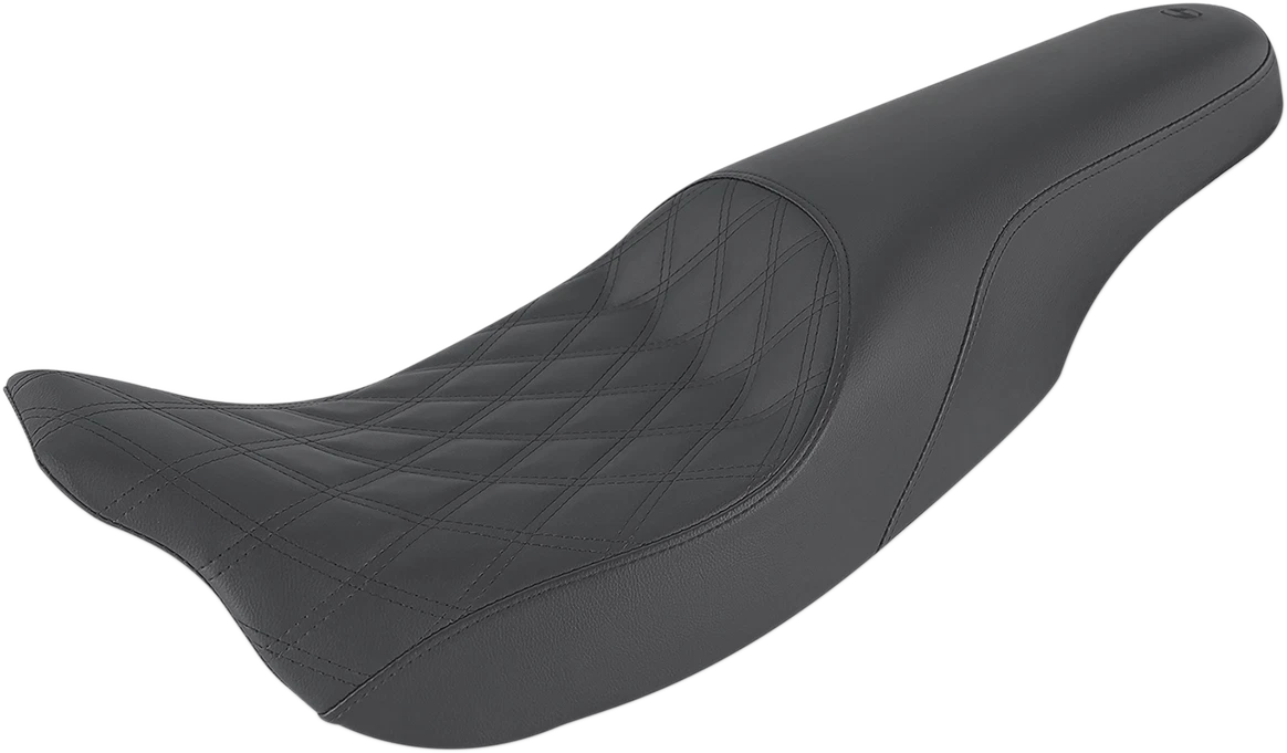 SADDLEMEN Profiler Seat for Harley FL (2008–2024) - Front Lattice/Rear Smooth