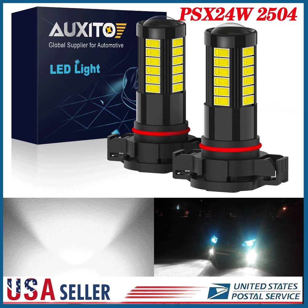 AUXITO LED Fog Light Bulb PSX24W for