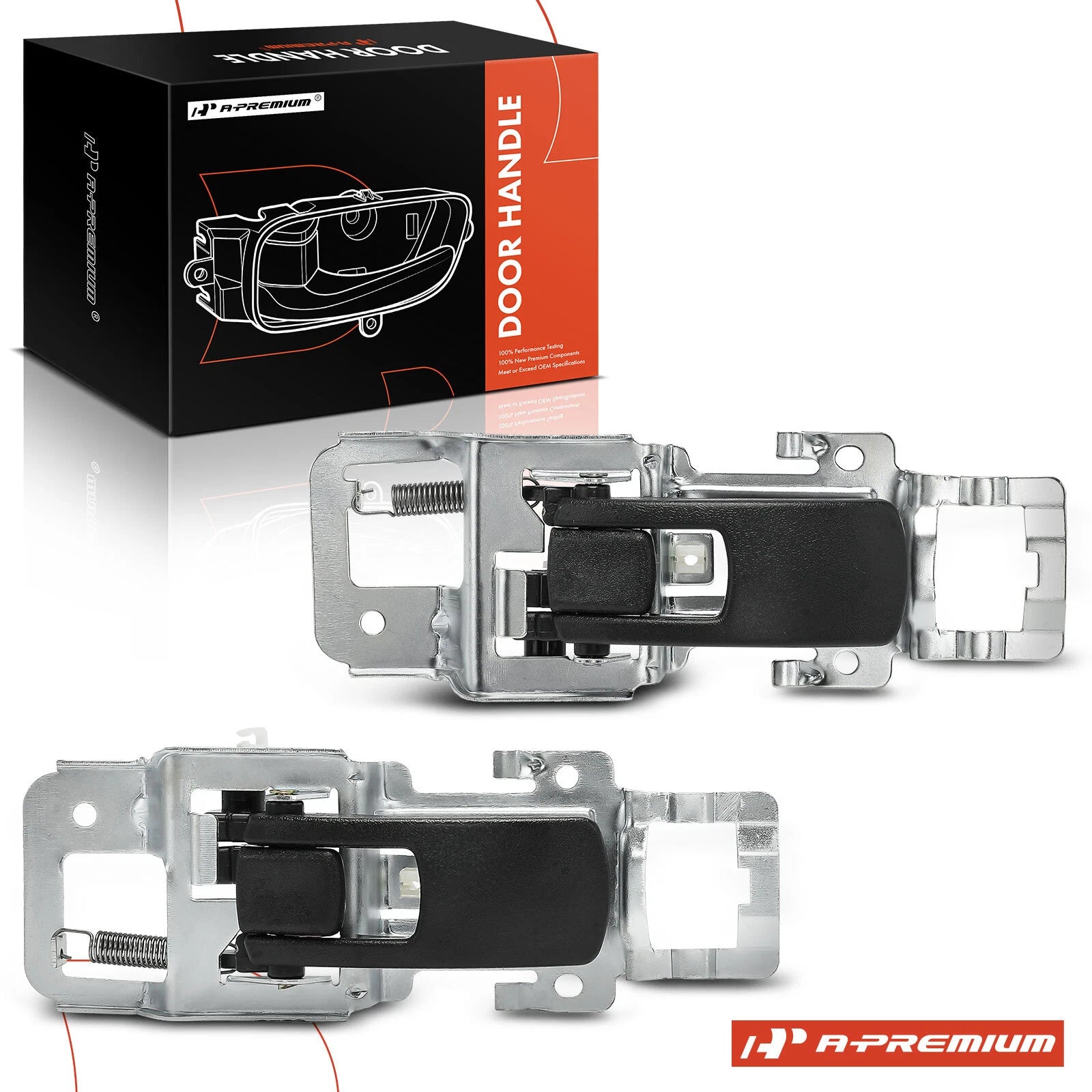 2X Front & Rear Interior Door Handle for Chevy Equinox Pontiac Torrent (2005â2010)