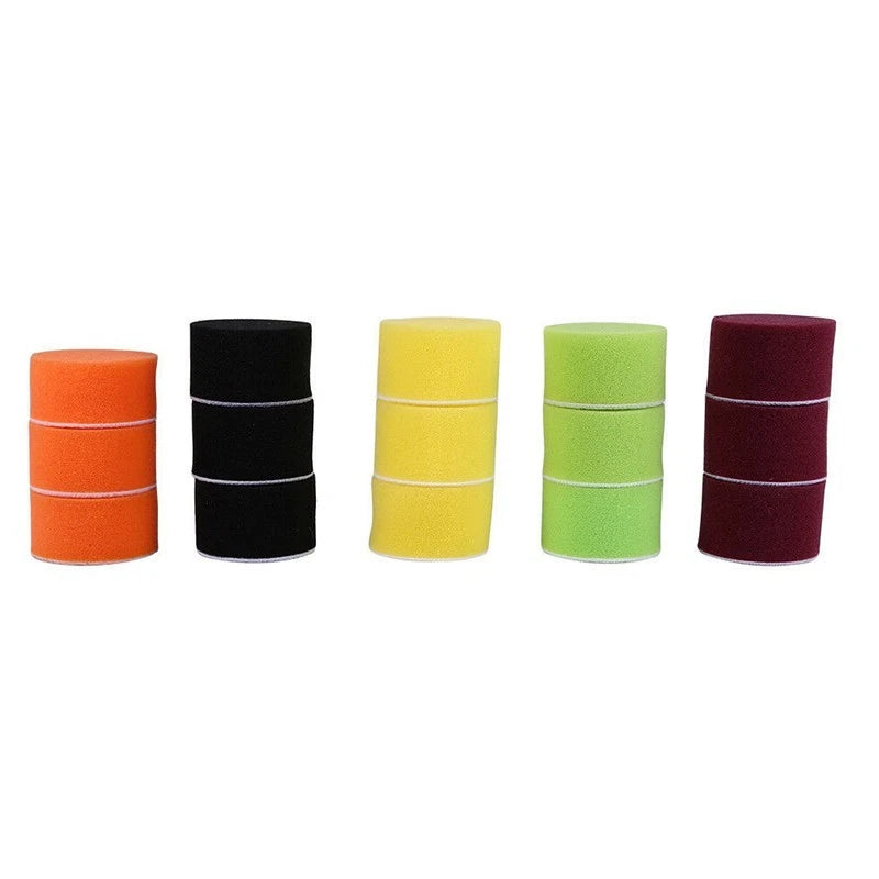 16pcs Round Flat Sponge Waxing Polishing Pads Set for Detailing Tools