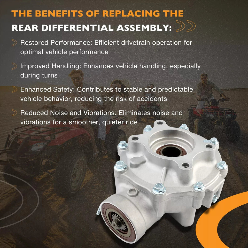 Rear Differential for Honda Rancher TRX420, Foreman TRX500 (2017-2019)
