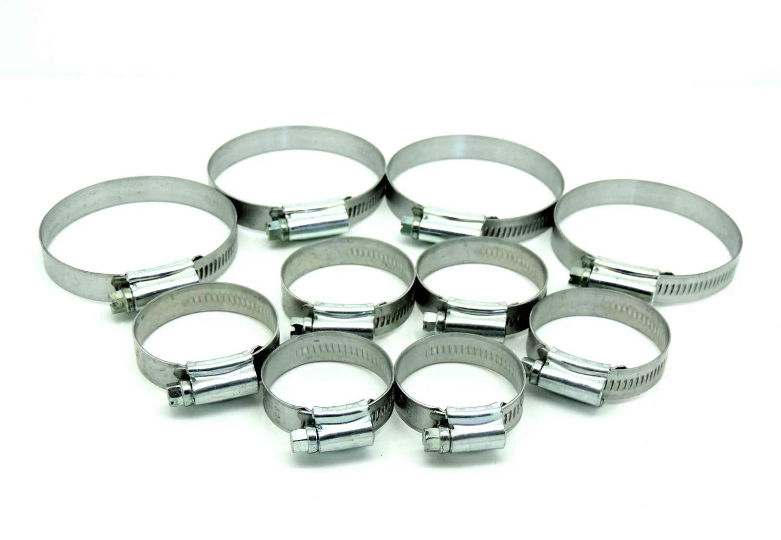 Set of 4 Radiator Hose Jubilee Clips for Fordson Super Dexta (1957–1965)