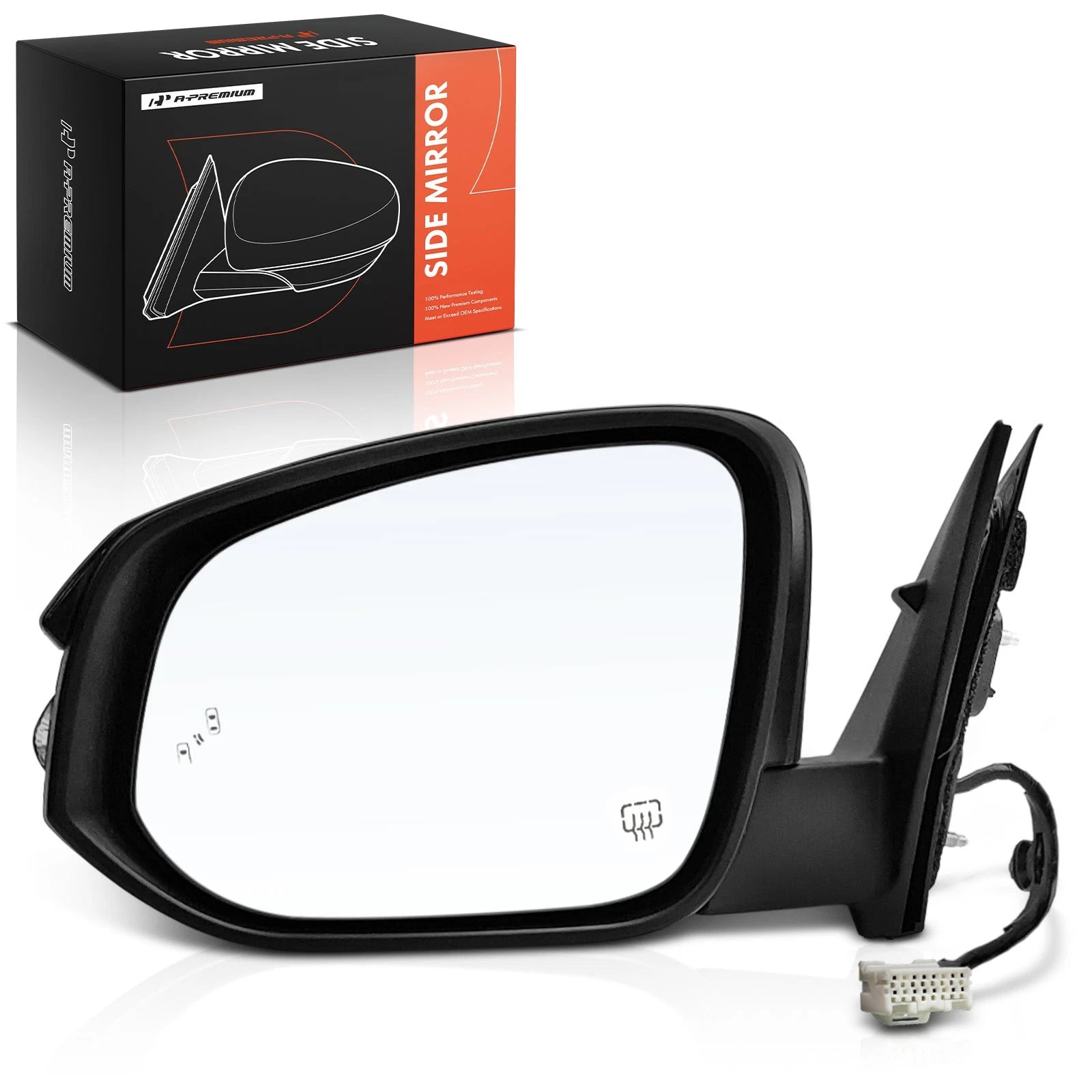 Driver Power Mirror w/ Manual Fold Blind Spot for Toyota Highlander (2014â2023)