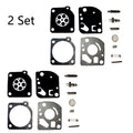 2X Carburetor Rebuild Kit for ECHO SRM2100 GT2150 (RB-64 C1U-K47)
