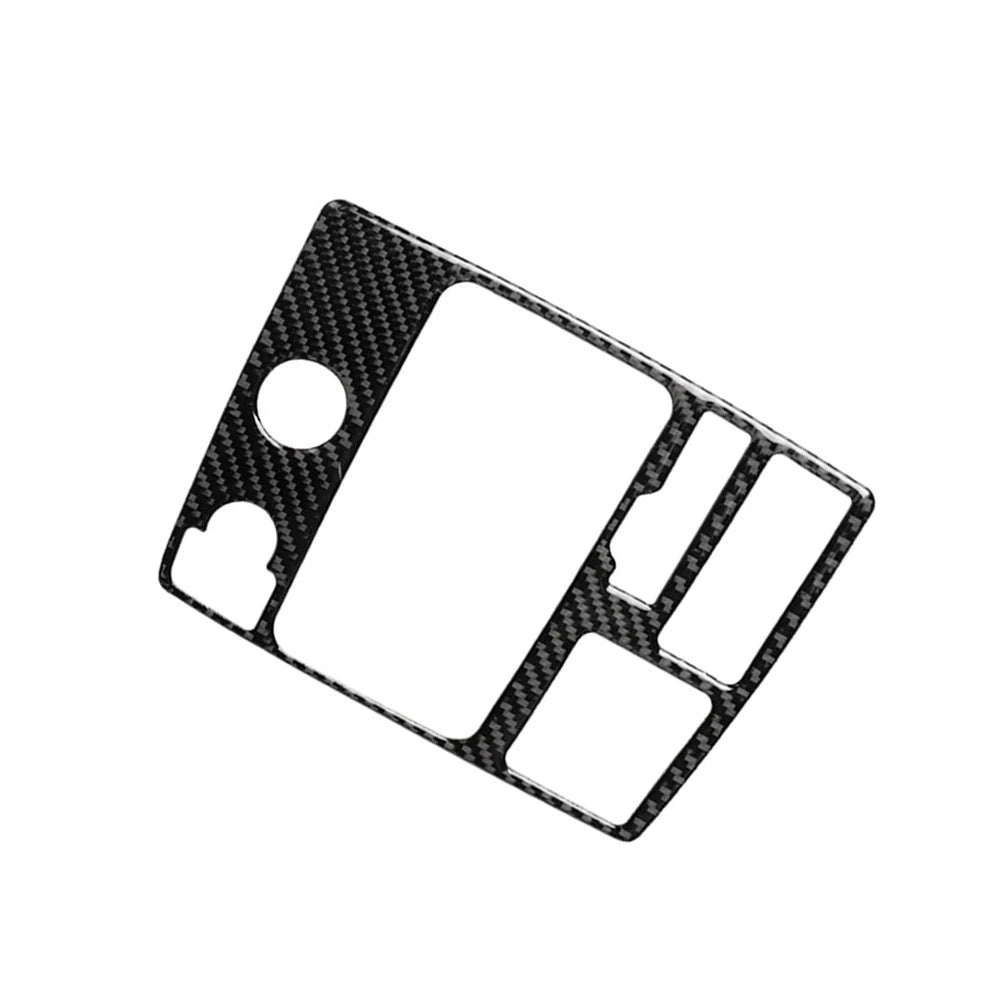 Interior Engine Start Stop Panel Cover Trim for Audi A6 A7 (2012–2018) Carbon Black