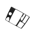 Interior Engine Start Stop Panel Cover Trim for Audi A6 A7 (2012–2018) Carbon Black