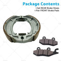 Brake Pads Shoes for Honda CB125E (2010–2023)