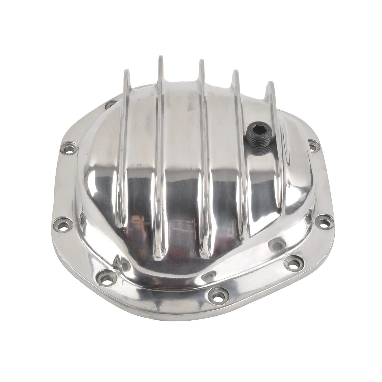 Polished Aluminum Differential Cover Kit for Chevy GM Ford Dodge Dana 44 (10 Bolt)