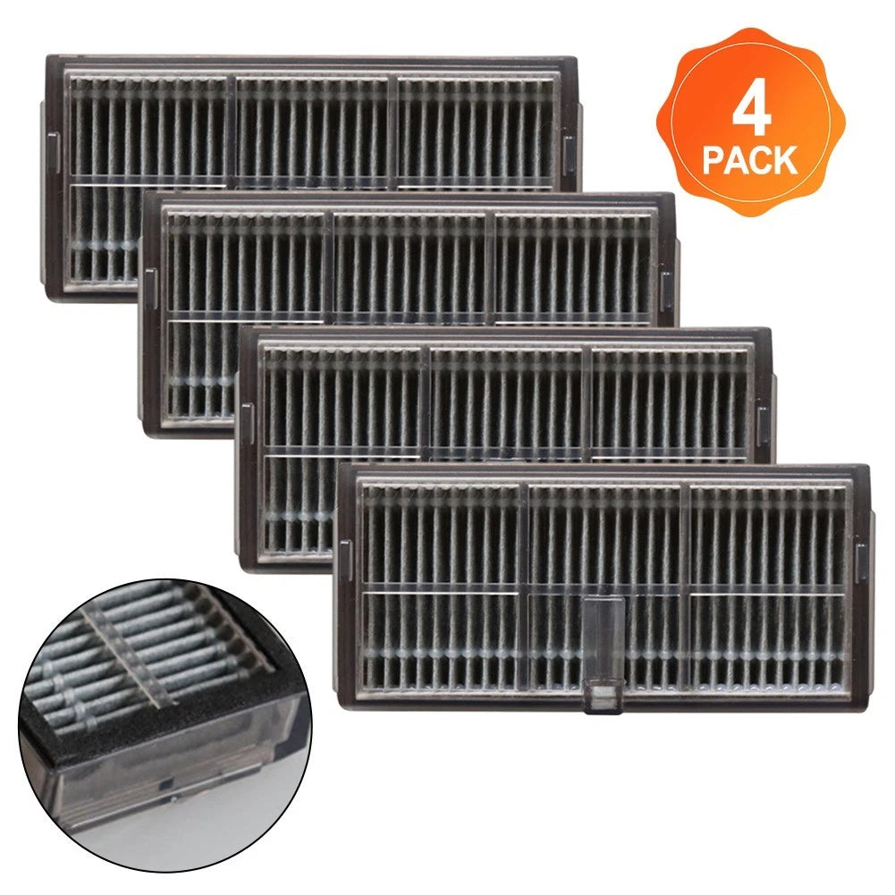 Set of 4 Filters for MOVA P10 Pro, Ultra Vacuums Replacement