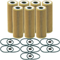 Set of 7 Engine Oil Filters for Ford Lincoln V6 Turbo