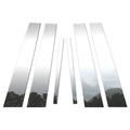 Chrome Pillar Post Covers for 2012-2024 Lexus GS 6 Pieces - BCIP061