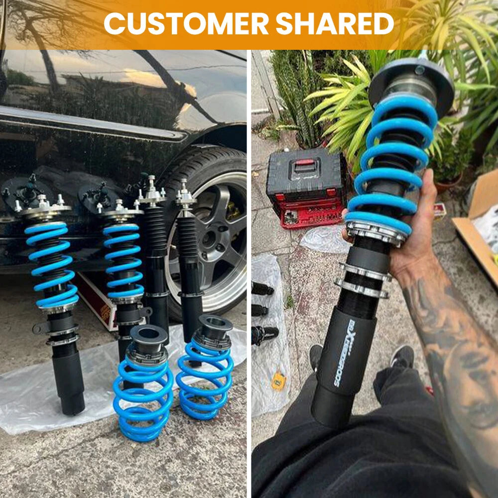 Coilovers for BMW 3 Series E46 (1998-2006) - 24 Level Damping Shock