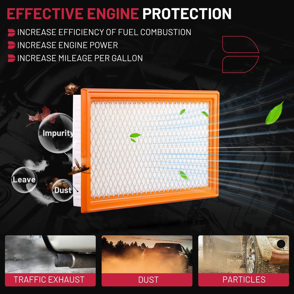 Engine Air Filter for Subaru Outback WRX Crosstrek (2015–2021)