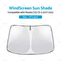 WindScreen Sun Shade for Mazda CX-5 (2017–2022) UV Block Foldable