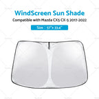 WindScreen Sun Shade for Mazda CX-5 (2017–2022) UV Block Foldable