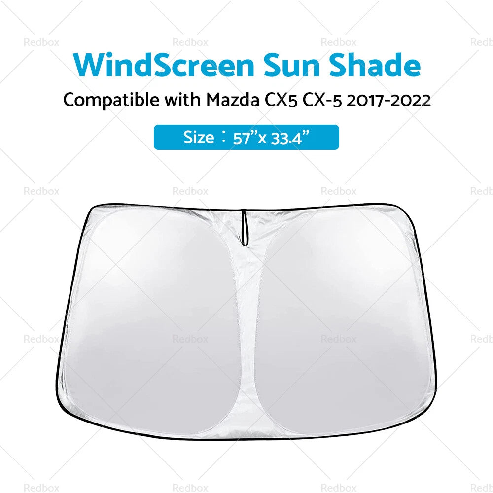 WindScreen Sun Shade for Mazda CX-5 (2017–2022) UV Block Foldable