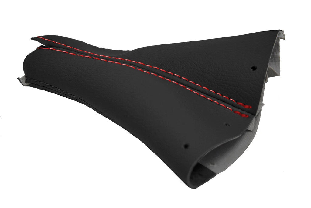 Leather Shift Boot Cover for Audi TT (1998–2006) Red Stitch