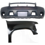 Bumper Cover and Fender for Chevrolet Tahoe Suburban 1500 (2007–2014)