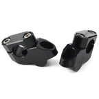 Black Handlebar Bar Extension Riser for Motorcycle