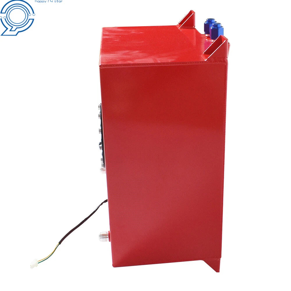 10 Gallon Aluminum Fuel Cell Gas Tank with Level for Street Drift