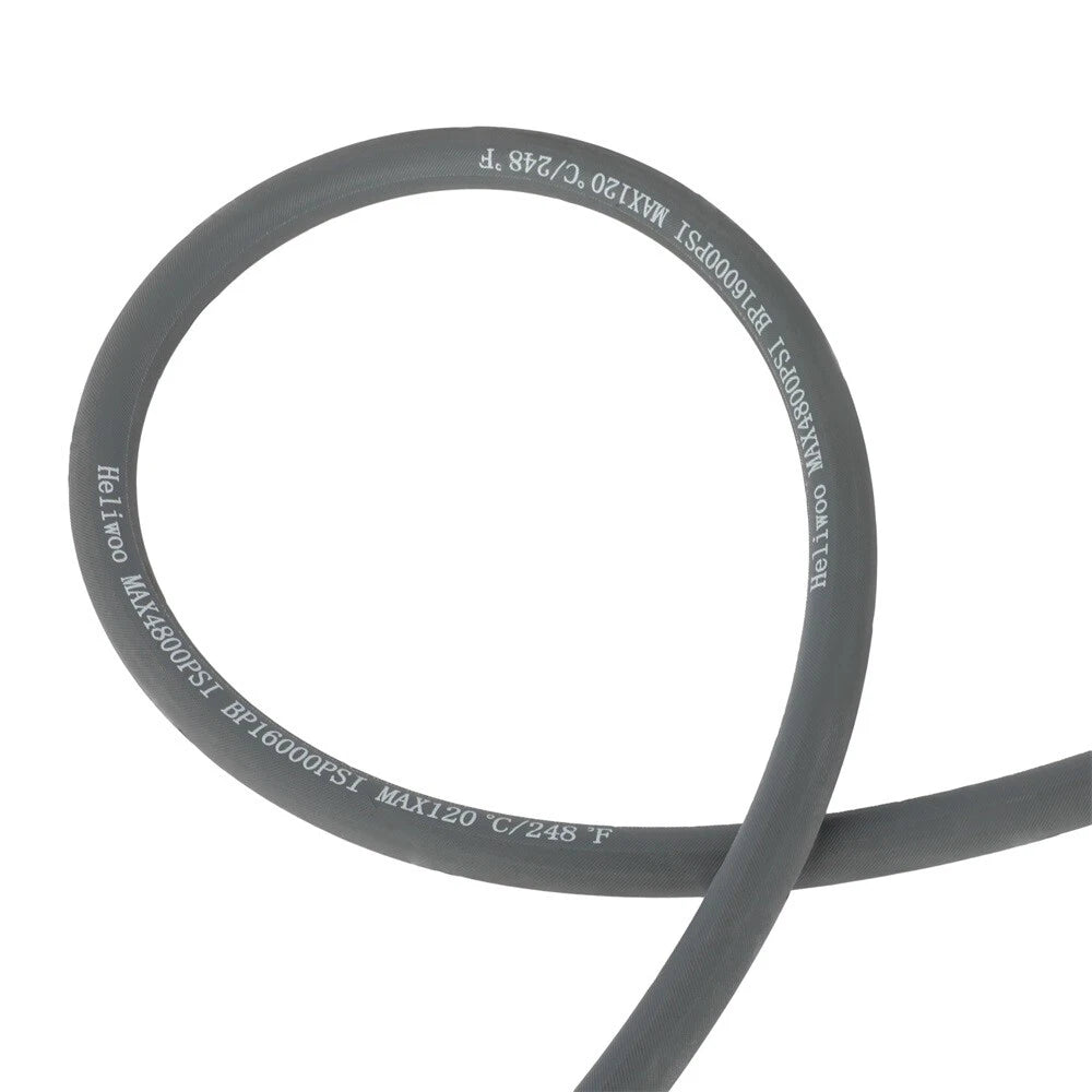 100ft Pressure Washer Hose 3/8" 4000 PSI Non-Marking with Couplers