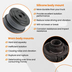 Silicone Body Mount Bushings Kit for Ford Super Duty Crew Cab (2008–2024)