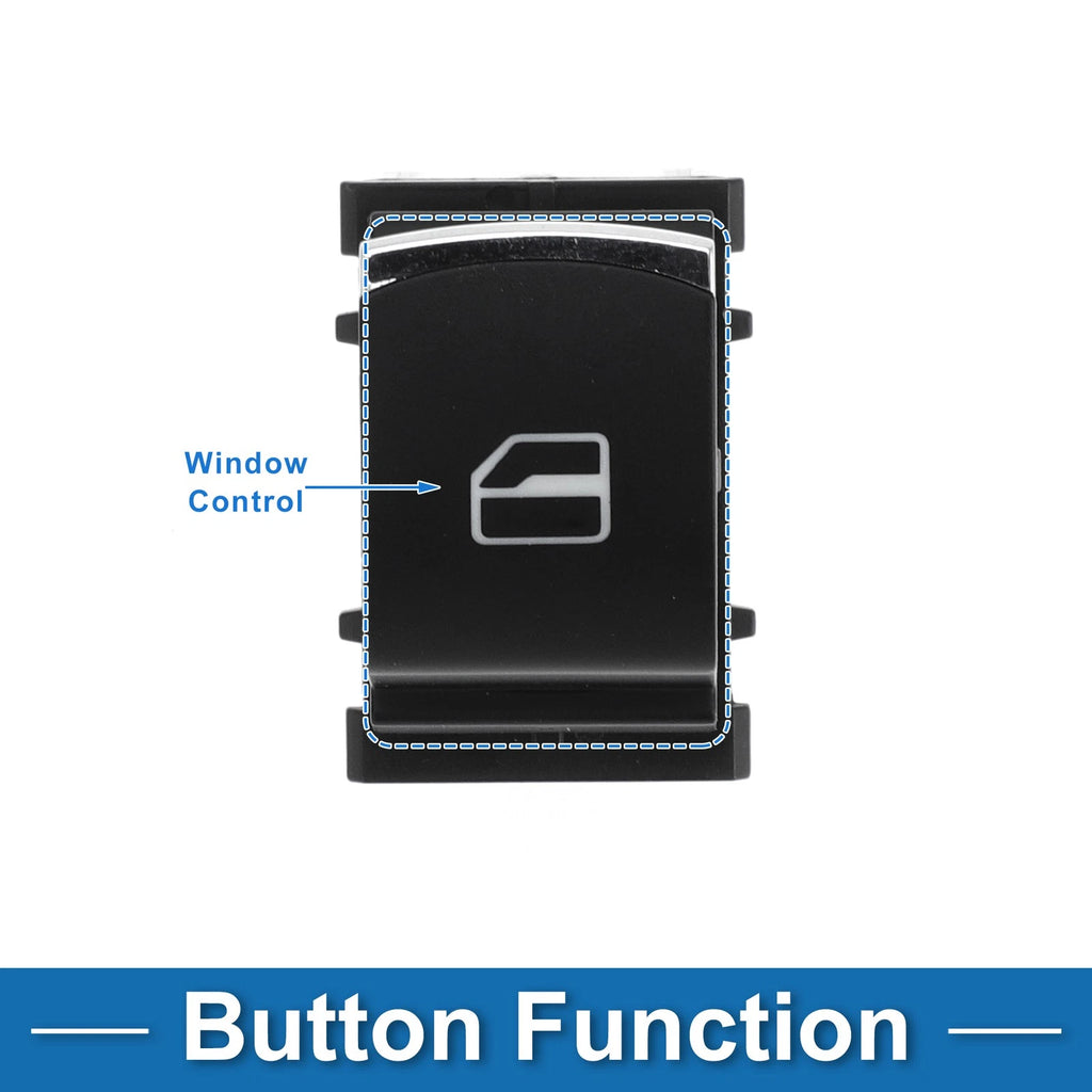 Power Window Switch for Volkswagen Passat (2006–2010) 5K0959855
