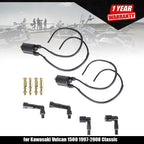 Ignition Coil Wire Cap Kit for Kawasaki Vulcan 1500 (1997–2008)