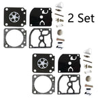 Set of 2 Carburetor Rebuild Kits for Stihl FS450 FS120 FS200 FS250 (Zama RB-40 RB-85)