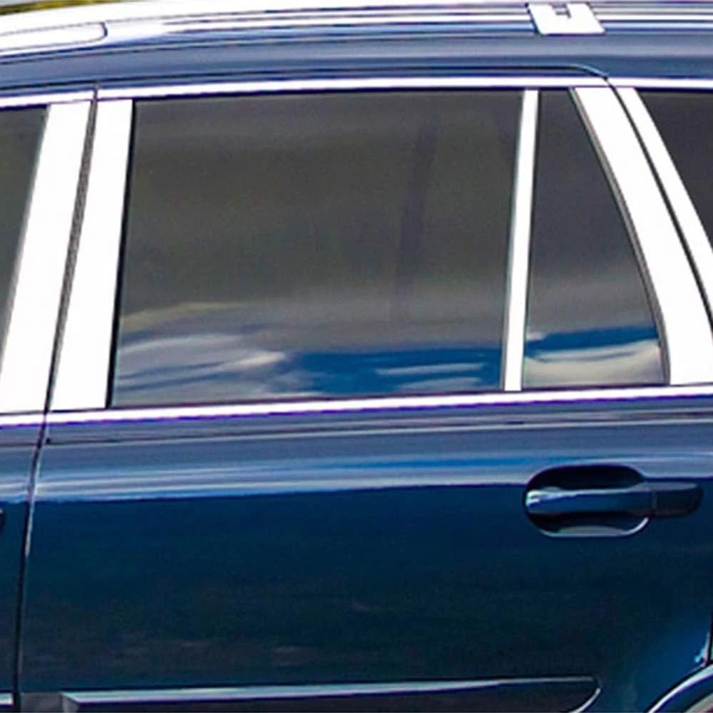 Luxury FX Stainless Steel Pillar Post Trim Set for Volvo XC90 (2007–2014)