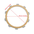 Clutch Friction Plate Kit for Ducati Superbike 848 (2008–2010) Multistrada 1100 (2007–2009)