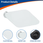 Front Right Tow Hook Cover for BMW 535i 550i GT (2010–2017) No. 51117248065 White