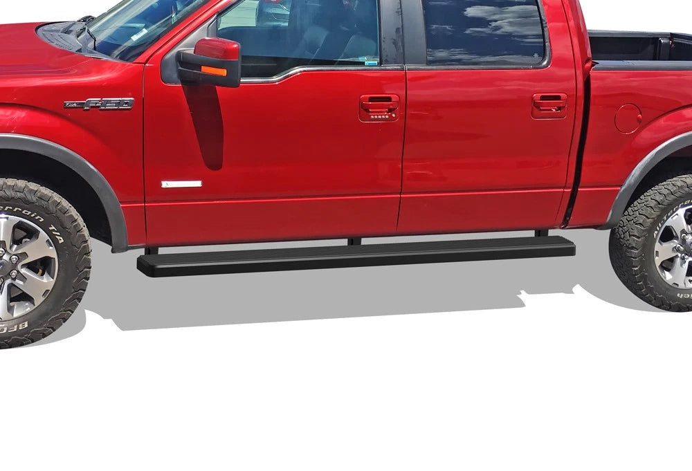 iBoard Stainless Steel Running Boards for Ford F150 SuperCrew (2009–2014)