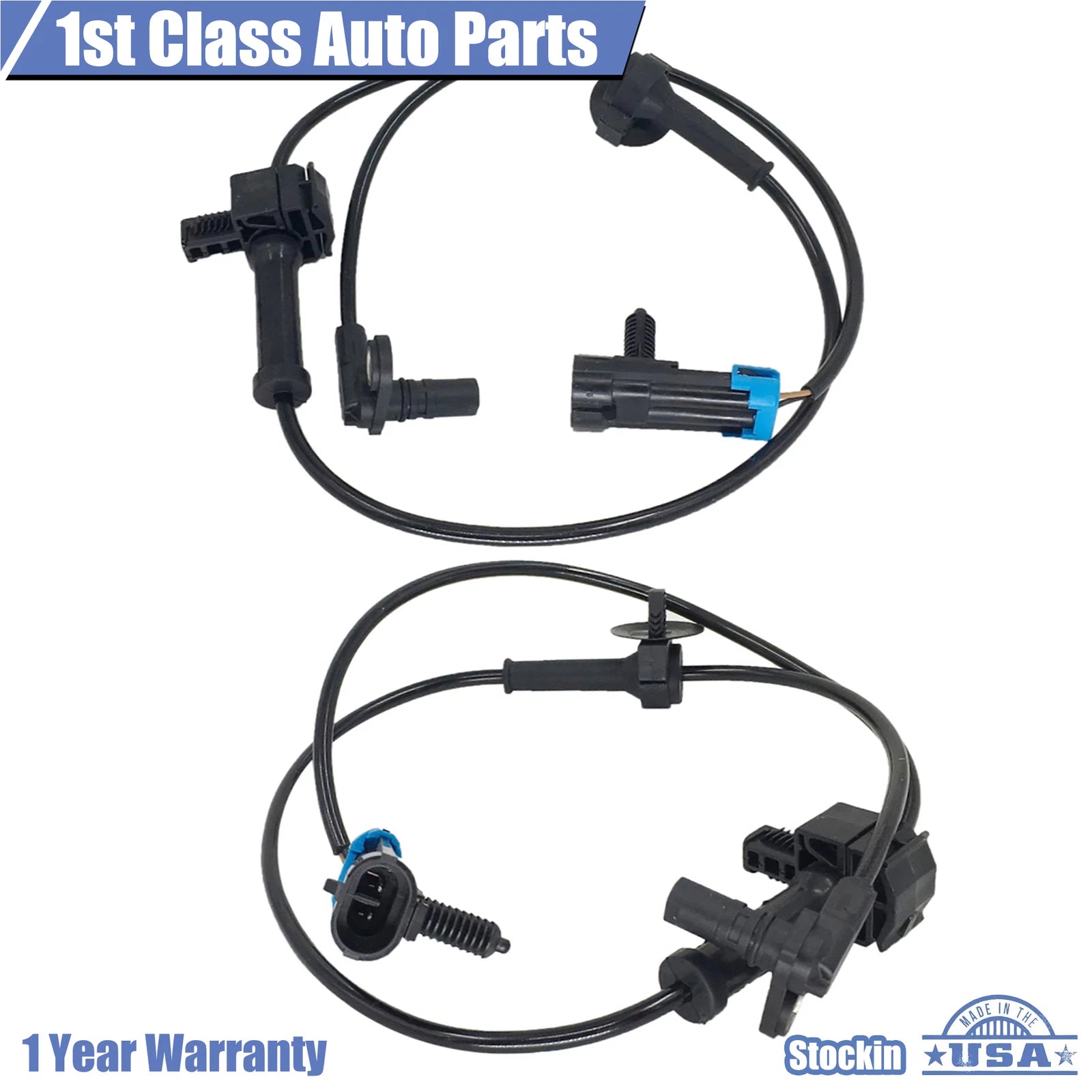Set of 2 ABS Wheel Speed Sensors for Escalade Suburban Tahoe