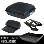 Chopped Trunk Backrest Mount Rack for Harley Street Glide (2014–2026)